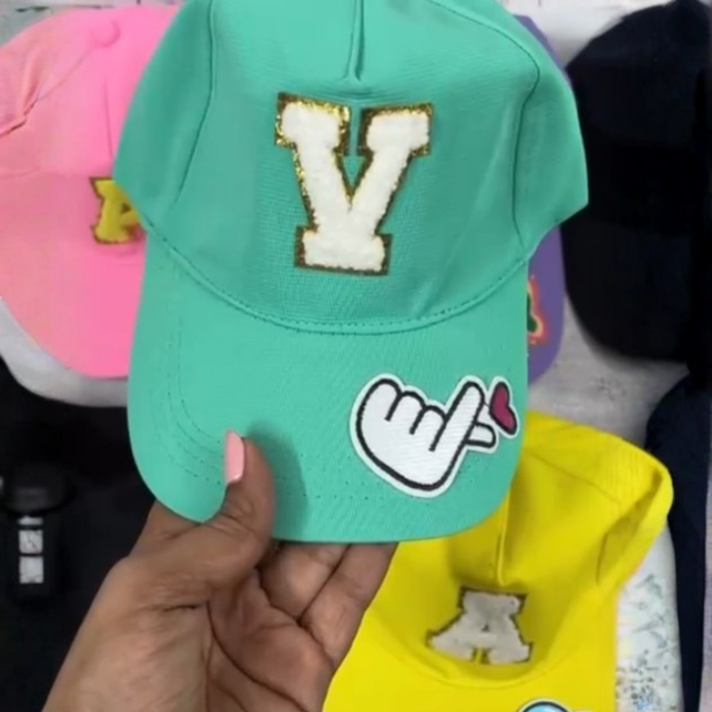 Personalised Patch Caps