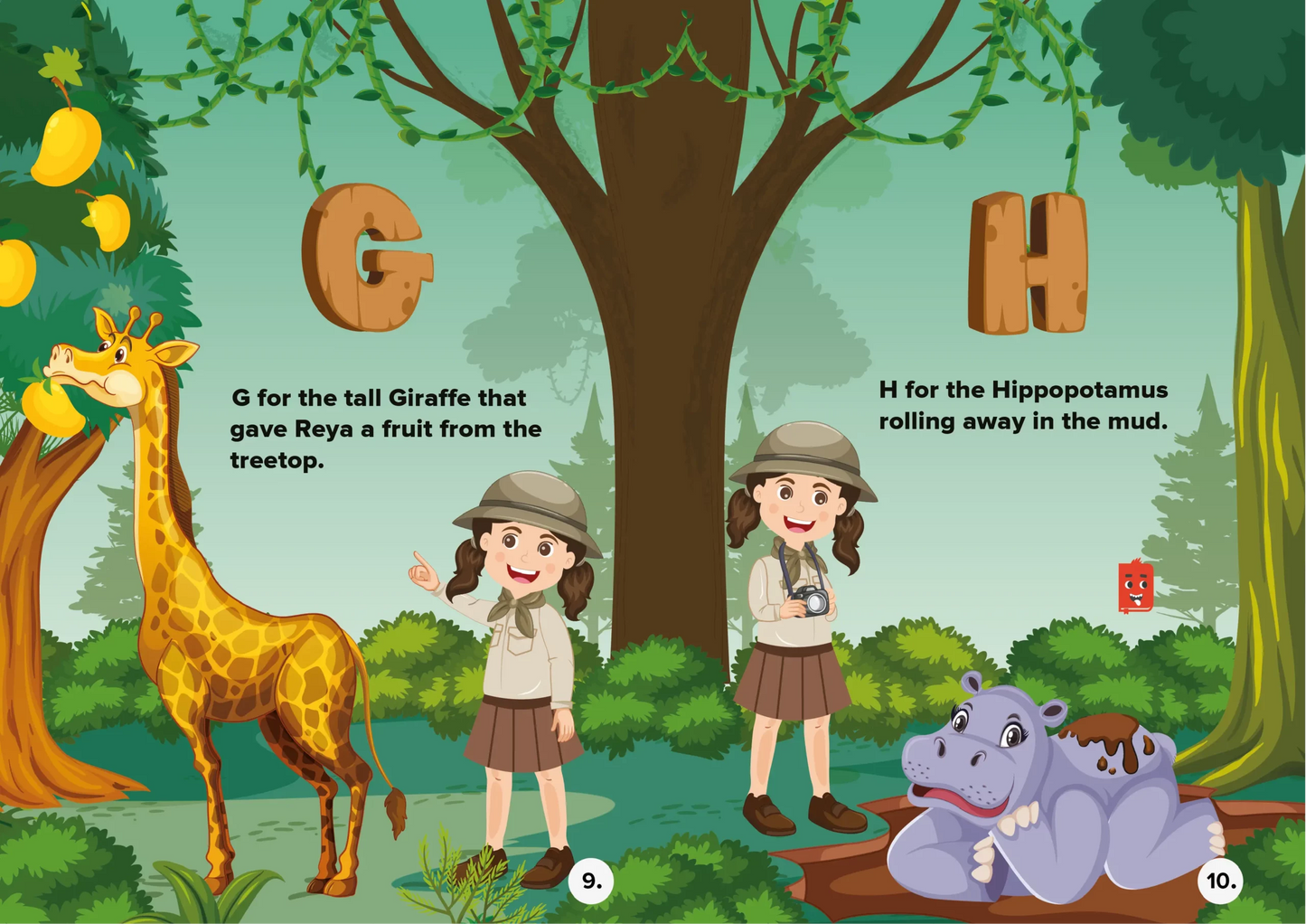 Child’s Alphabet Jungle Safari image 4