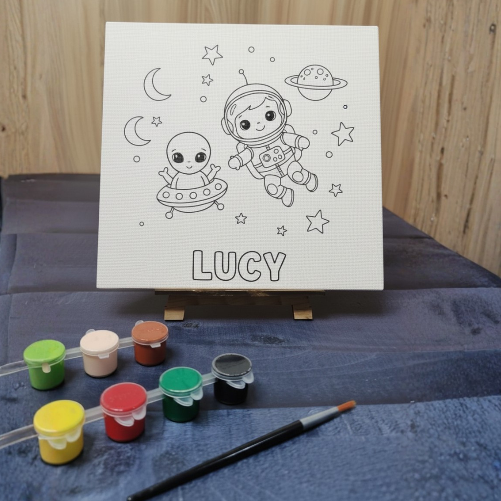 Personalised Paintable Canvas