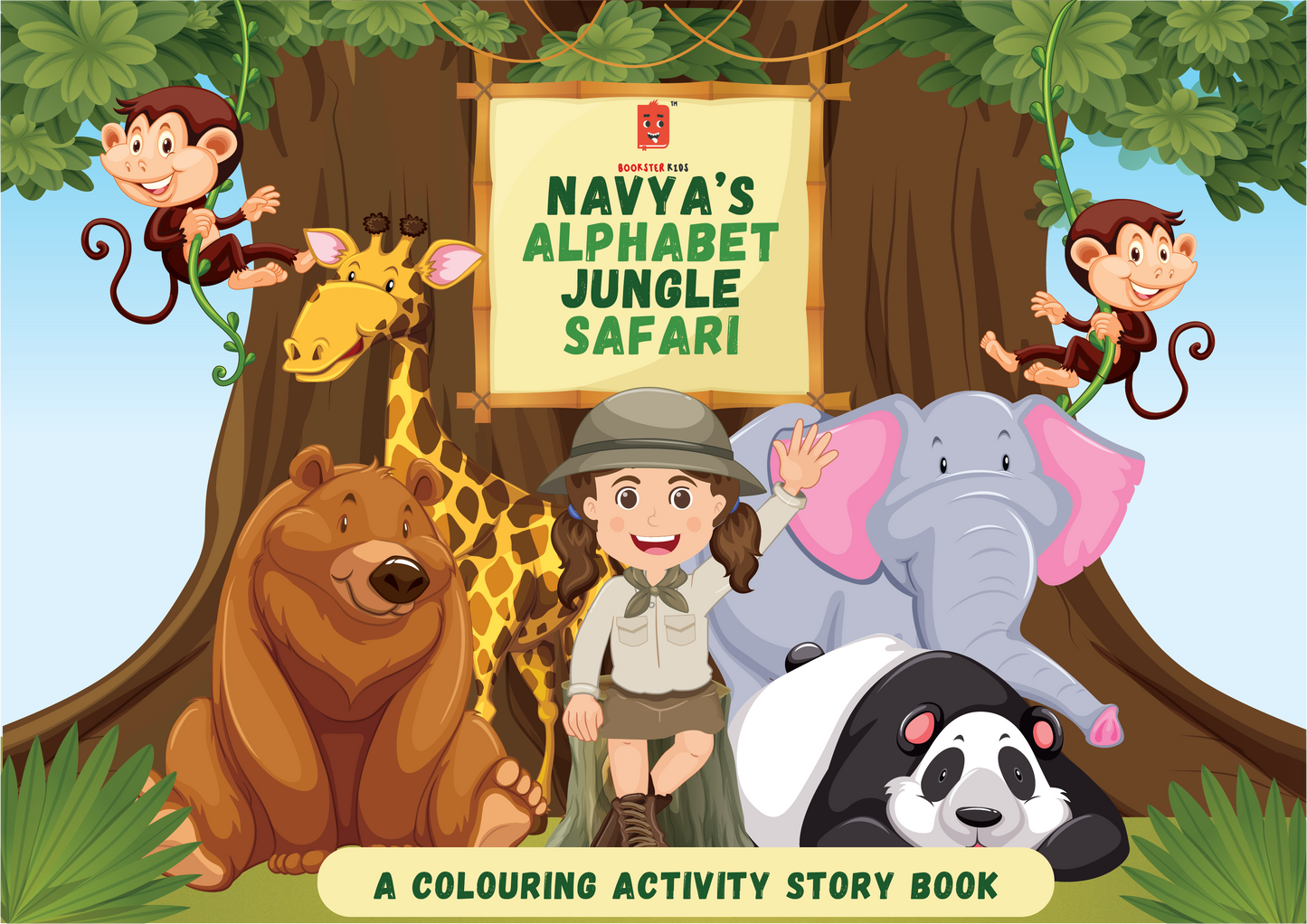Child’s Alphabet jungle Safari Activity Book