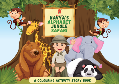 Child’s Alphabet jungle Safari Activity Book