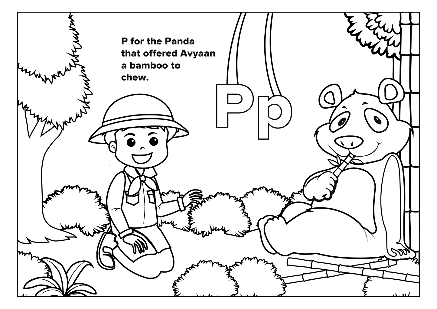 Child’s Alphabet jungle Safari Activity Book