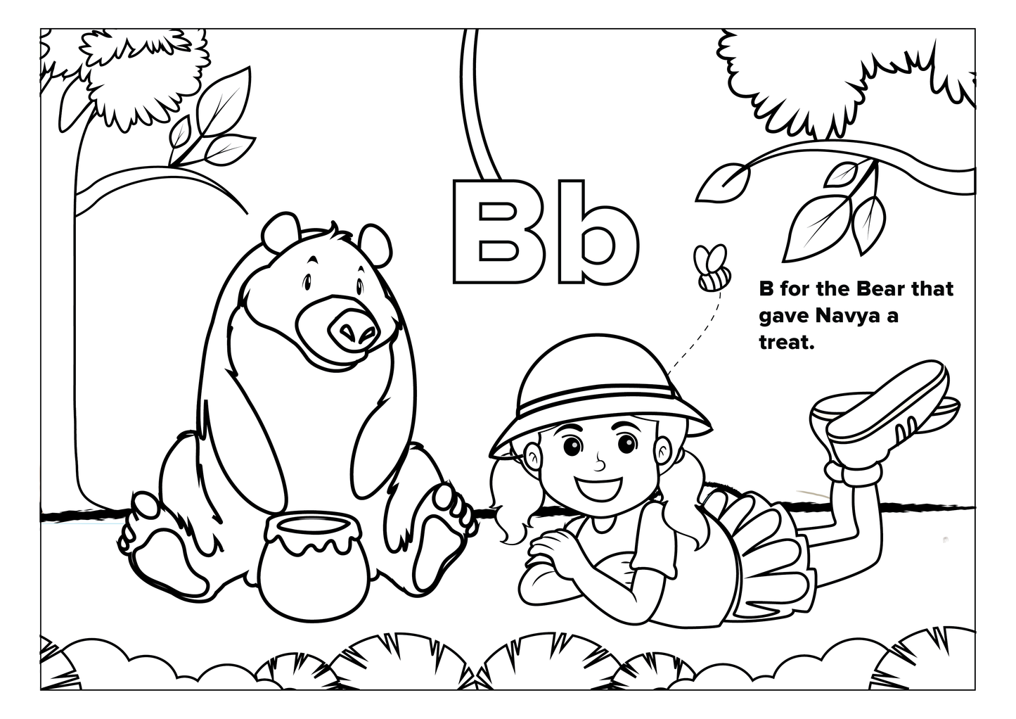 Child’s Alphabet jungle Safari Activity Book