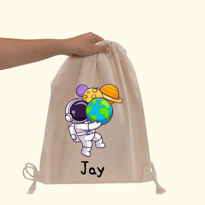 Personalised Drawstring Bag