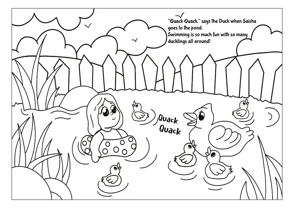 Child Visits the Farm image 3