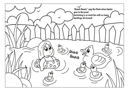 Child Visits the Farm image 3