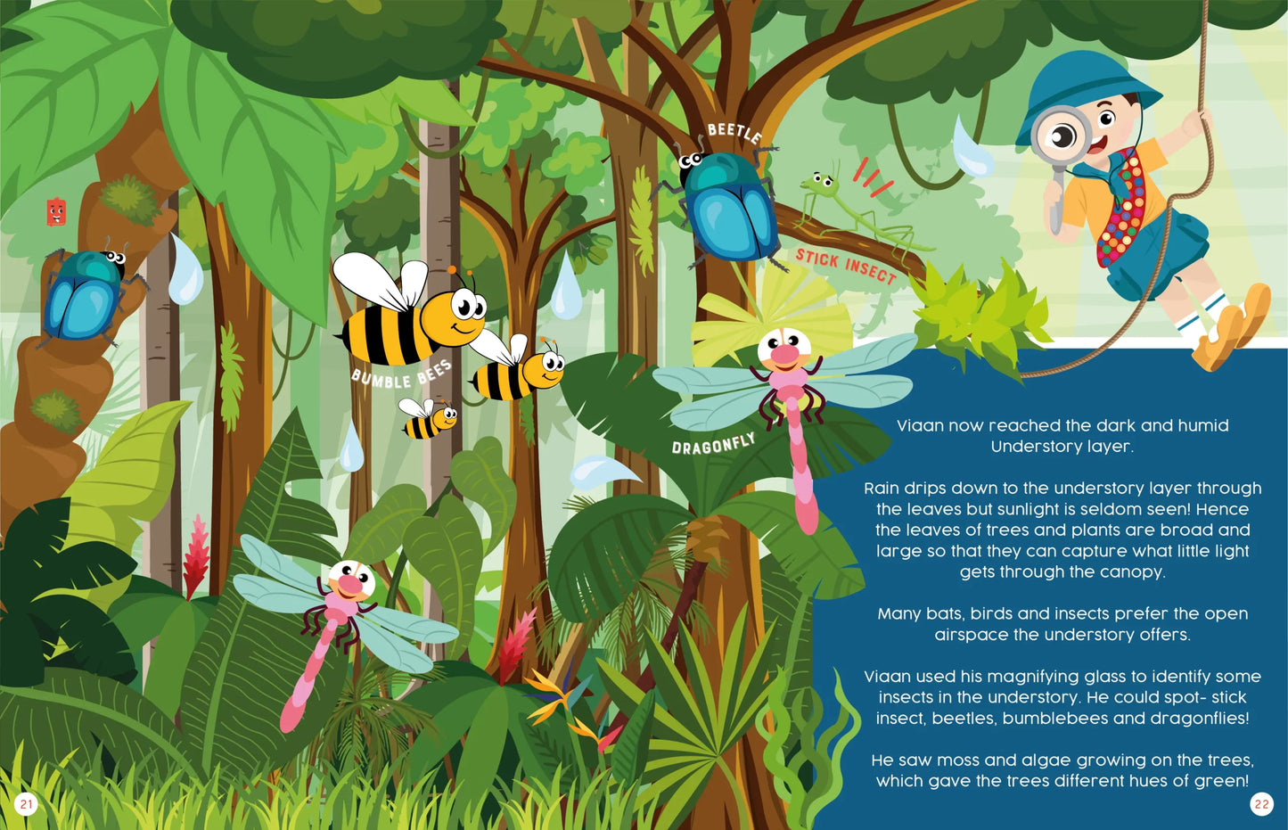 Child’s Rainforest Rappel- Bookster Kids Explorer Series image 3