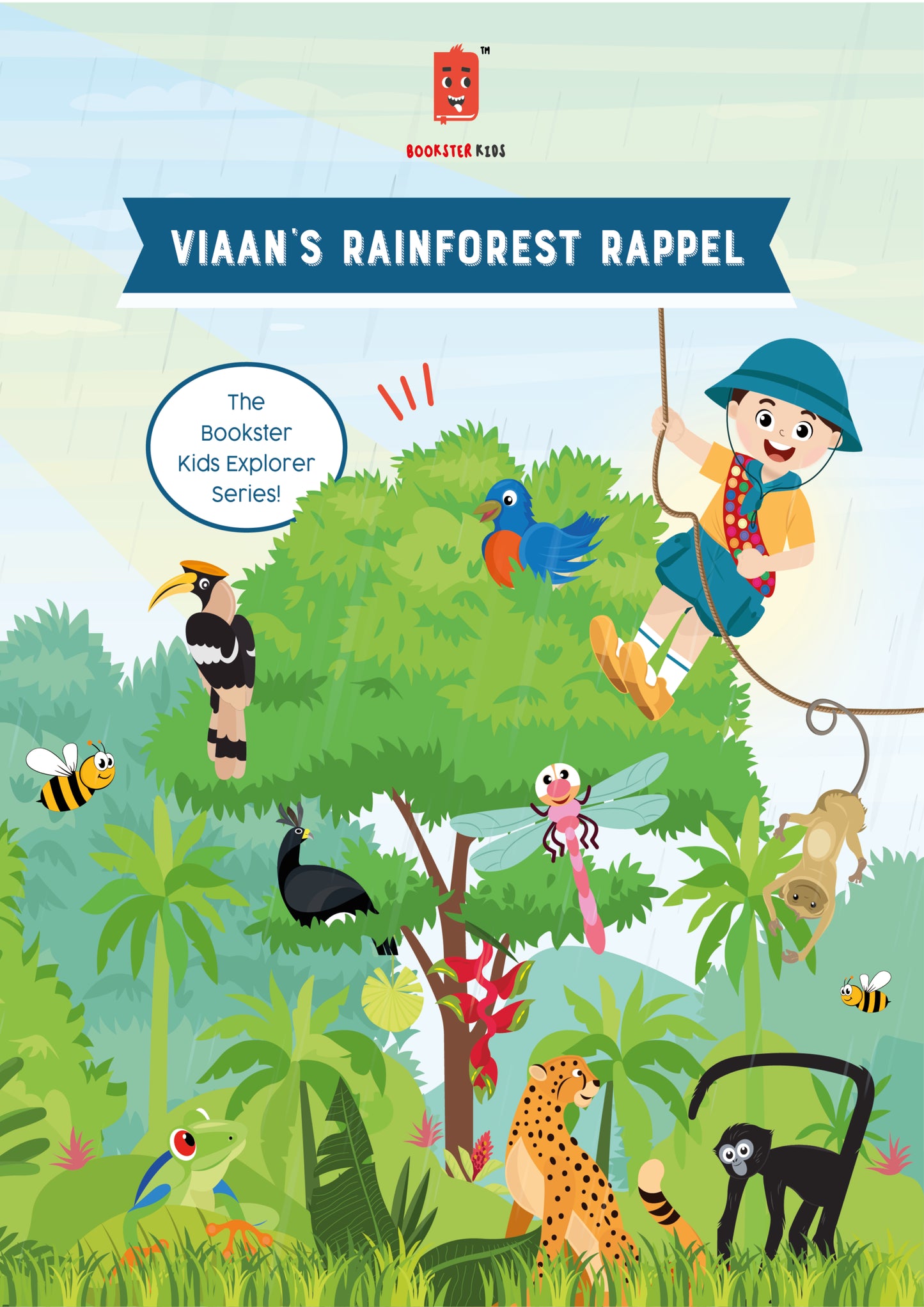 Child’s Rainforest Rappel- Bookster Kids Explorer Series image 0