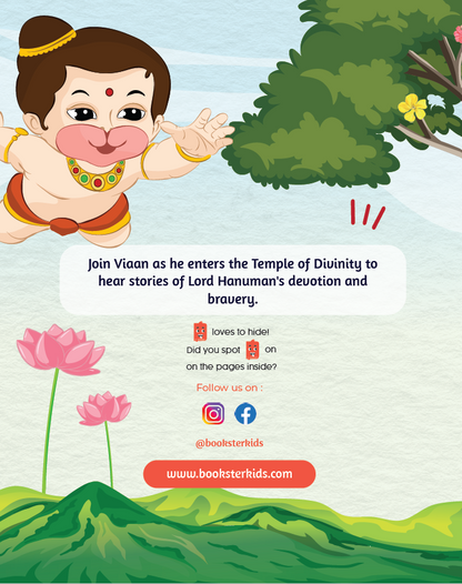 Child Meets Lord Hanuman image 2