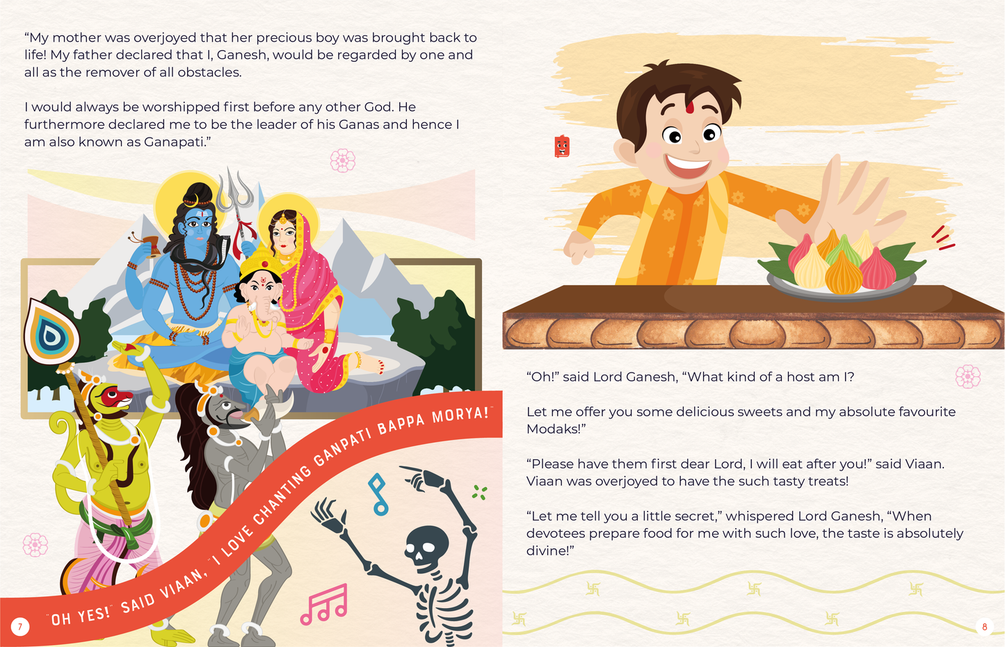 Child Meets Lord Ganesh image 3