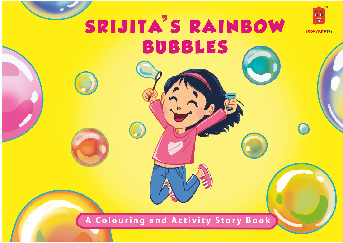 Child’s Rainbow Bubbles Activity Book