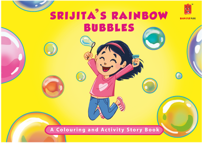 Child’s Rainbow Bubbles Activity Book
