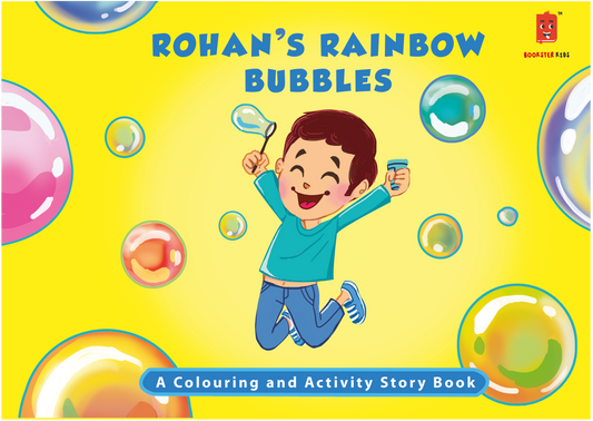 Child’s Rainbow Bubbles Activity Book