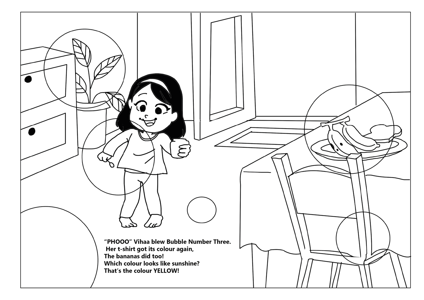 Child’s Rainbow Bubbles Activity Book