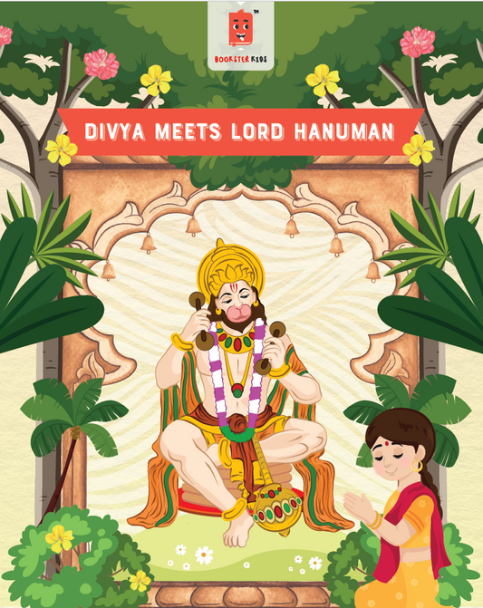 Child Meets Lord Hanuman image 1