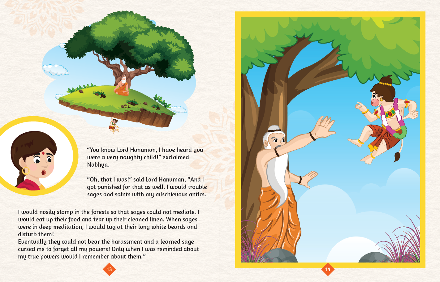 Child Meets Lord Hanuman image 4