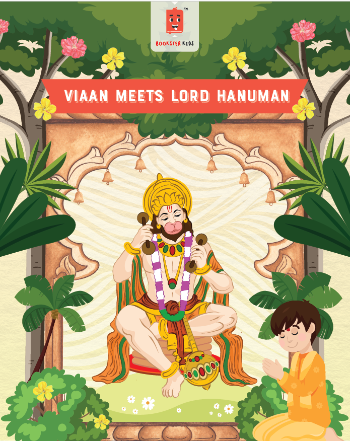Child Meets Lord Hanuman image 0