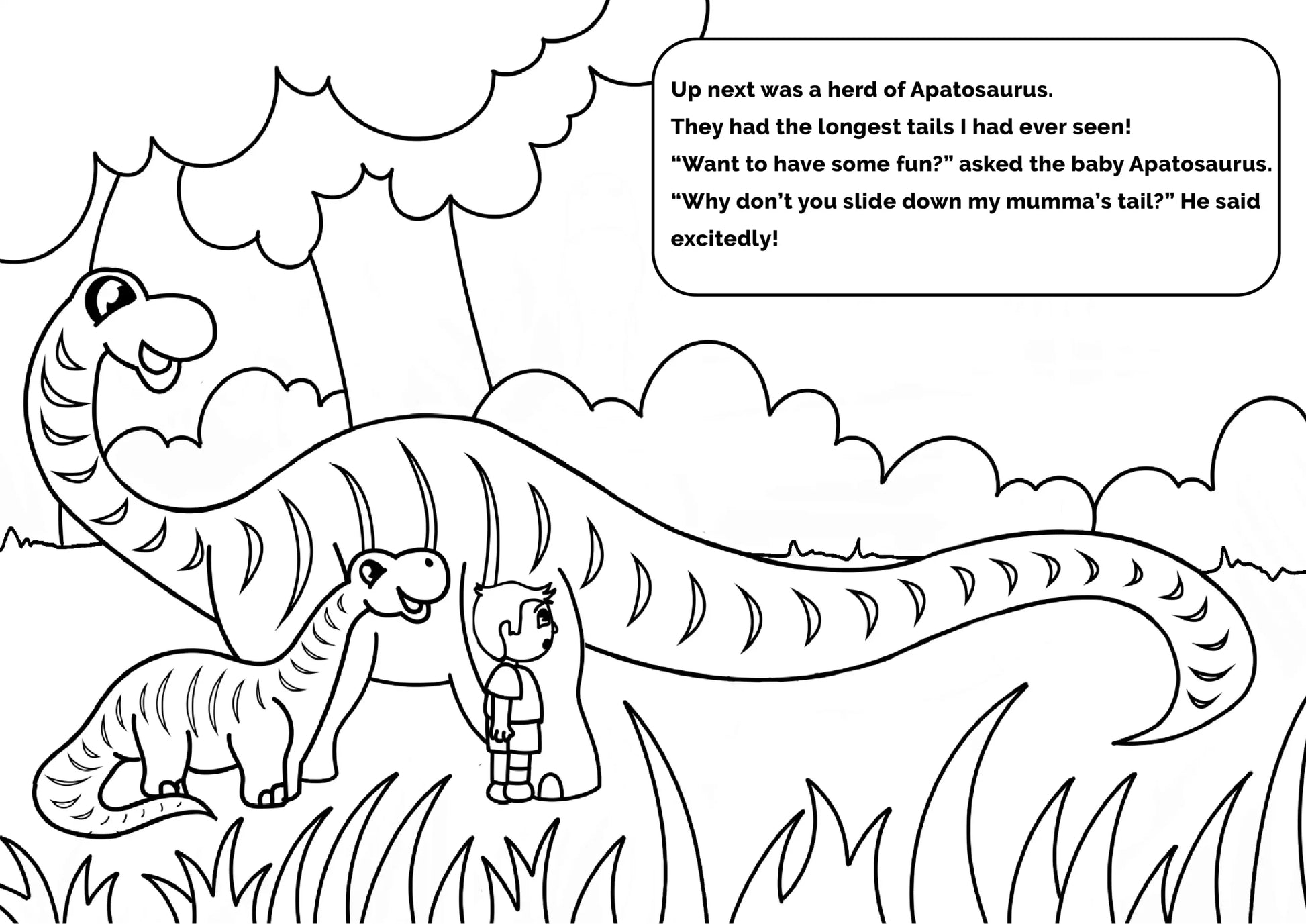 Child In the Land of Dinosaurs image 3