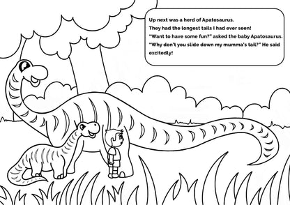 Child In the Land of Dinosaurs image 3