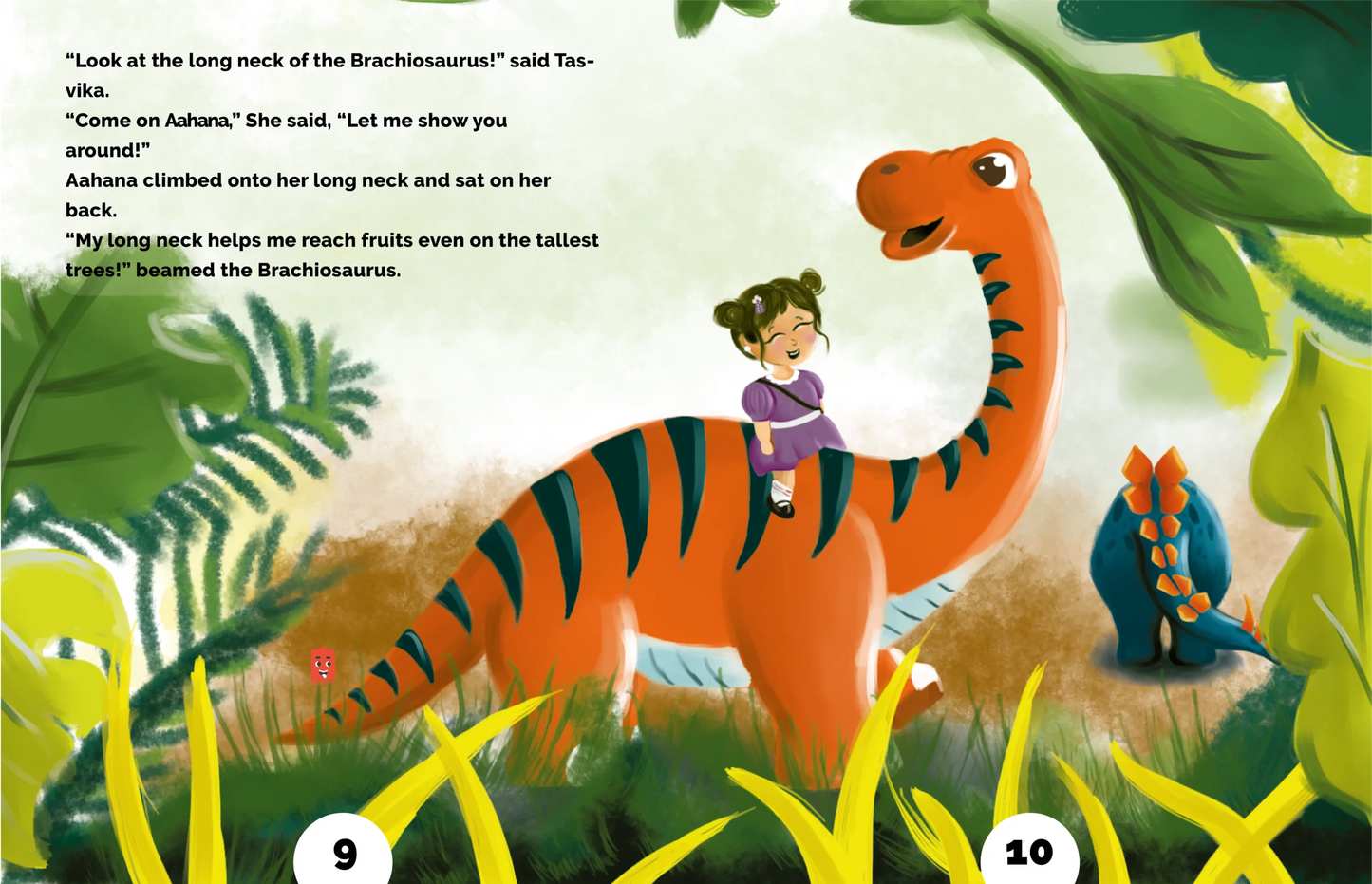 Child in the Land of Dinosaurs image 3