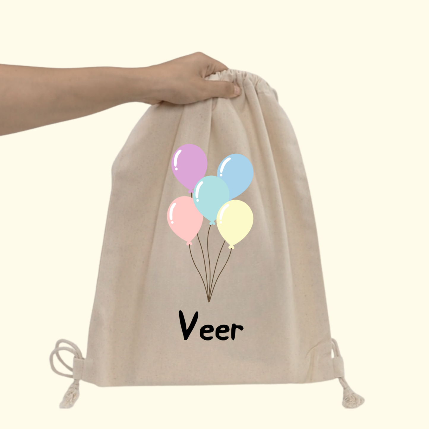 Personalised Drawstring Bag