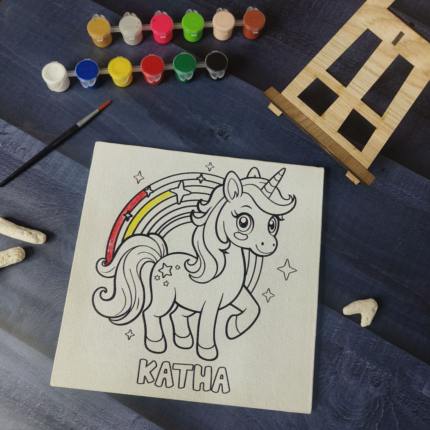 Personalised Paintable Canvas