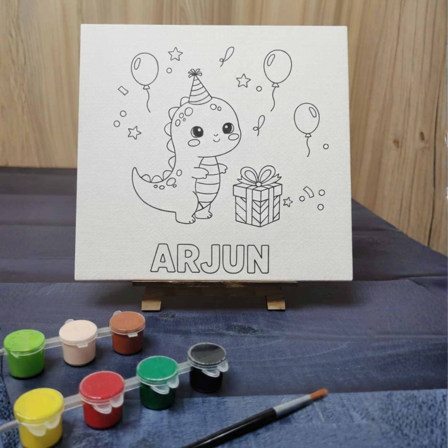 Personalised Paintable Canvas