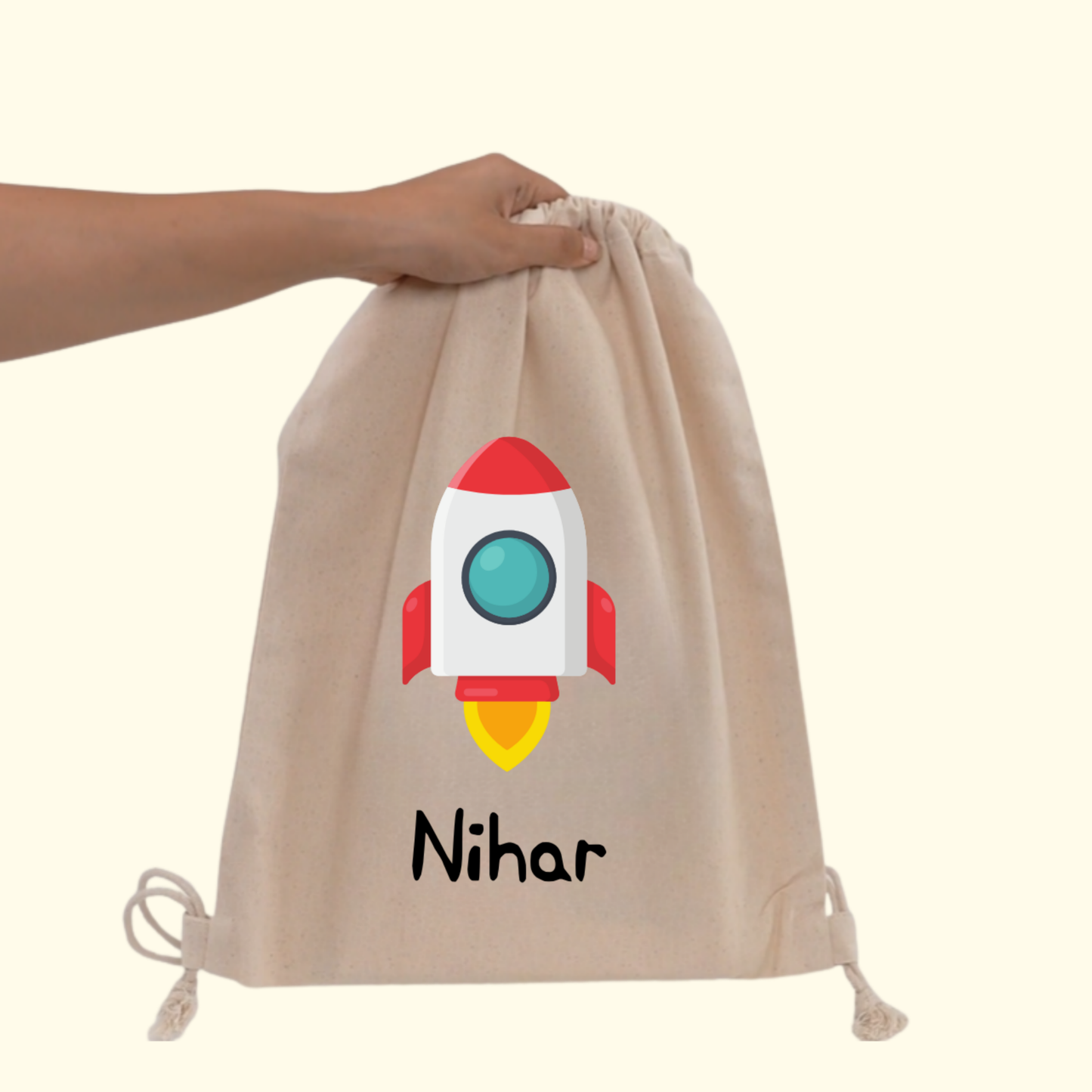 Personalised Drawstring Bag