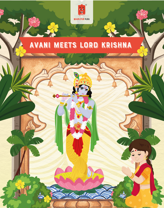 Child Meets Lord Krishna image 1