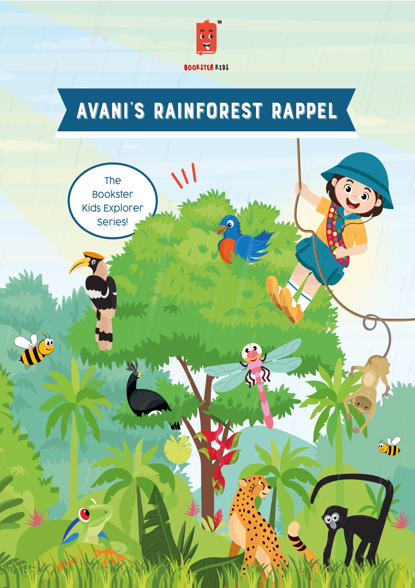Child’s Rainforest Rappel- Bookster Kids Explorer Series image 1