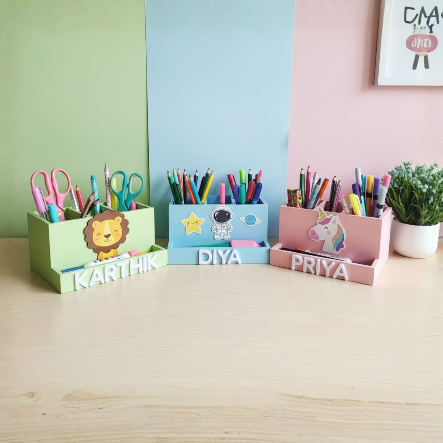 Personalised Desk Organiser