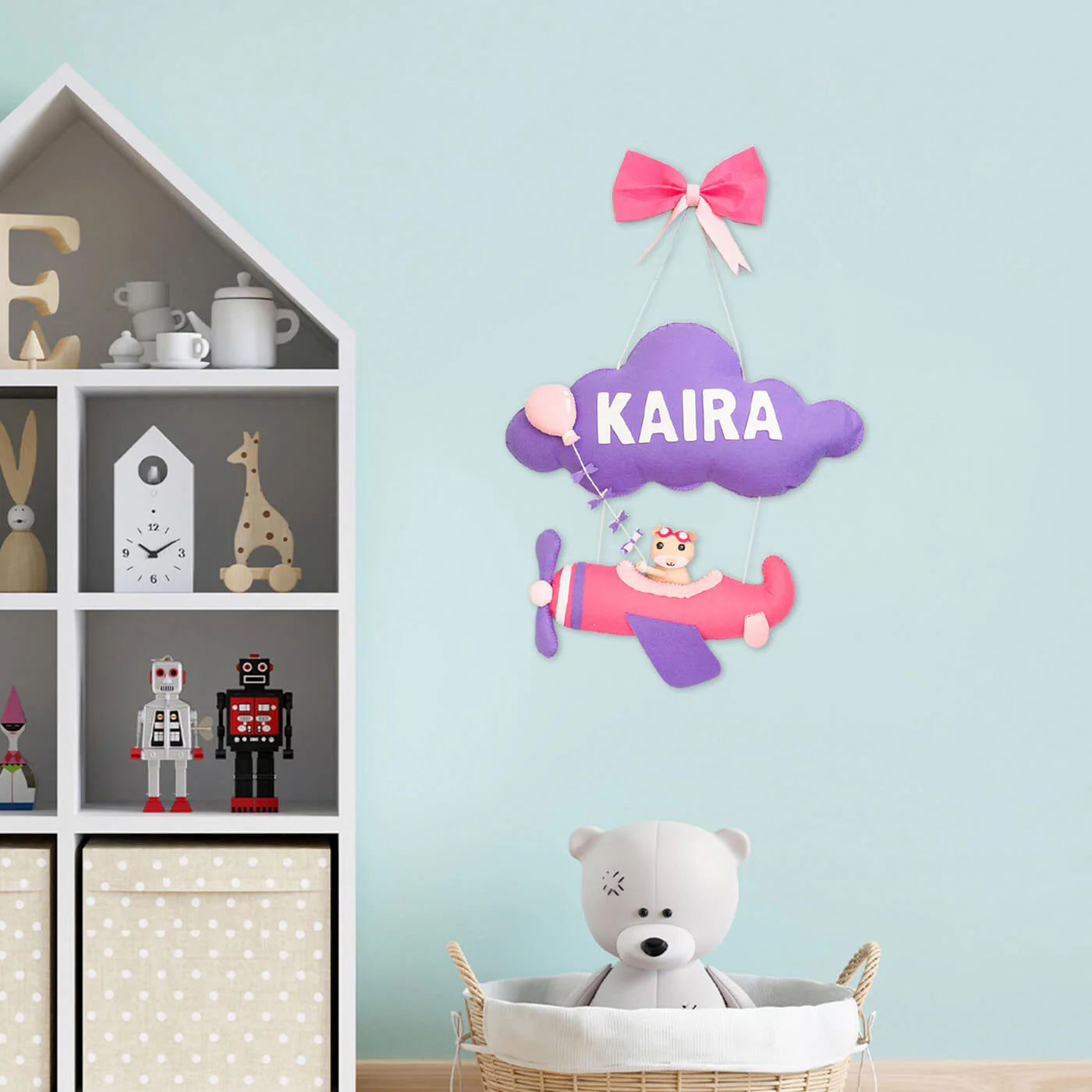 Aviator Name Hanging