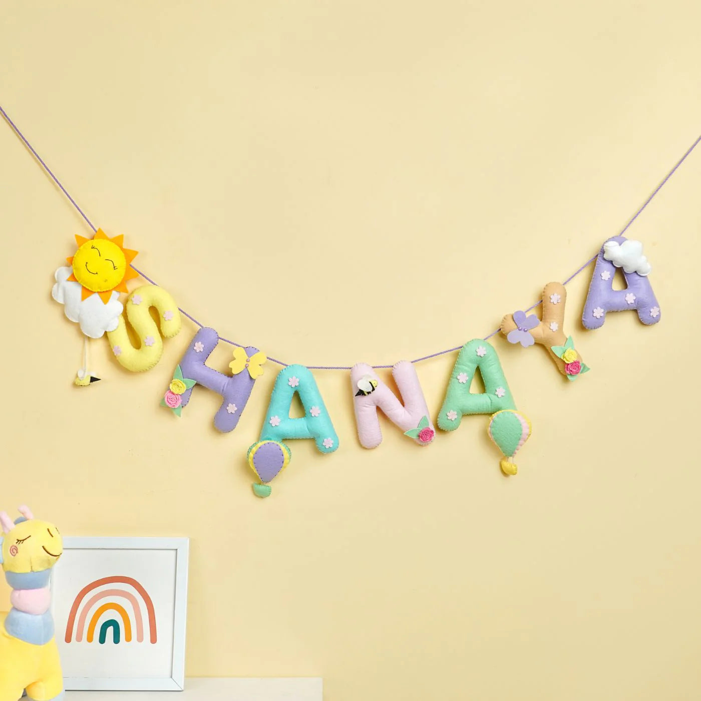 Name Letters Bunting