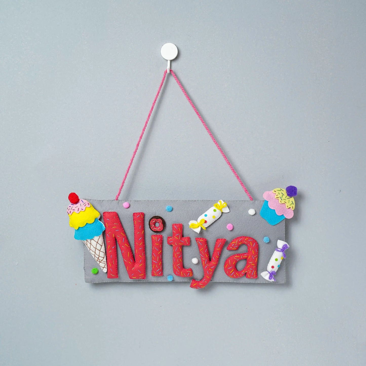Rectangle Felt Name Bunting