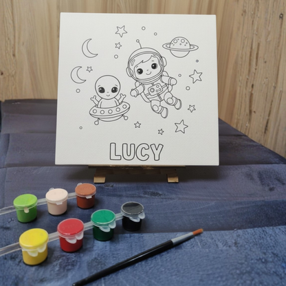 Personalised Paintable Canvas