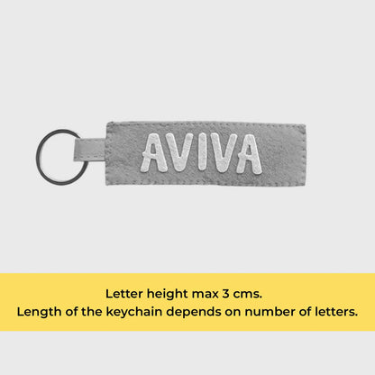 Personalised Name Felt Keychain
