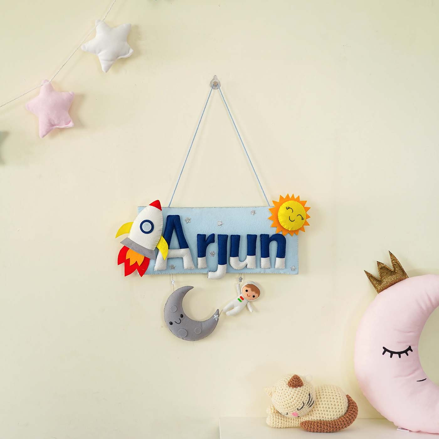 Rectangle Felt Name Bunting
