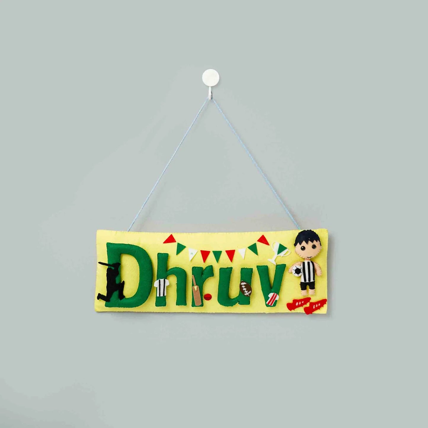Rectangle Felt Name Bunting