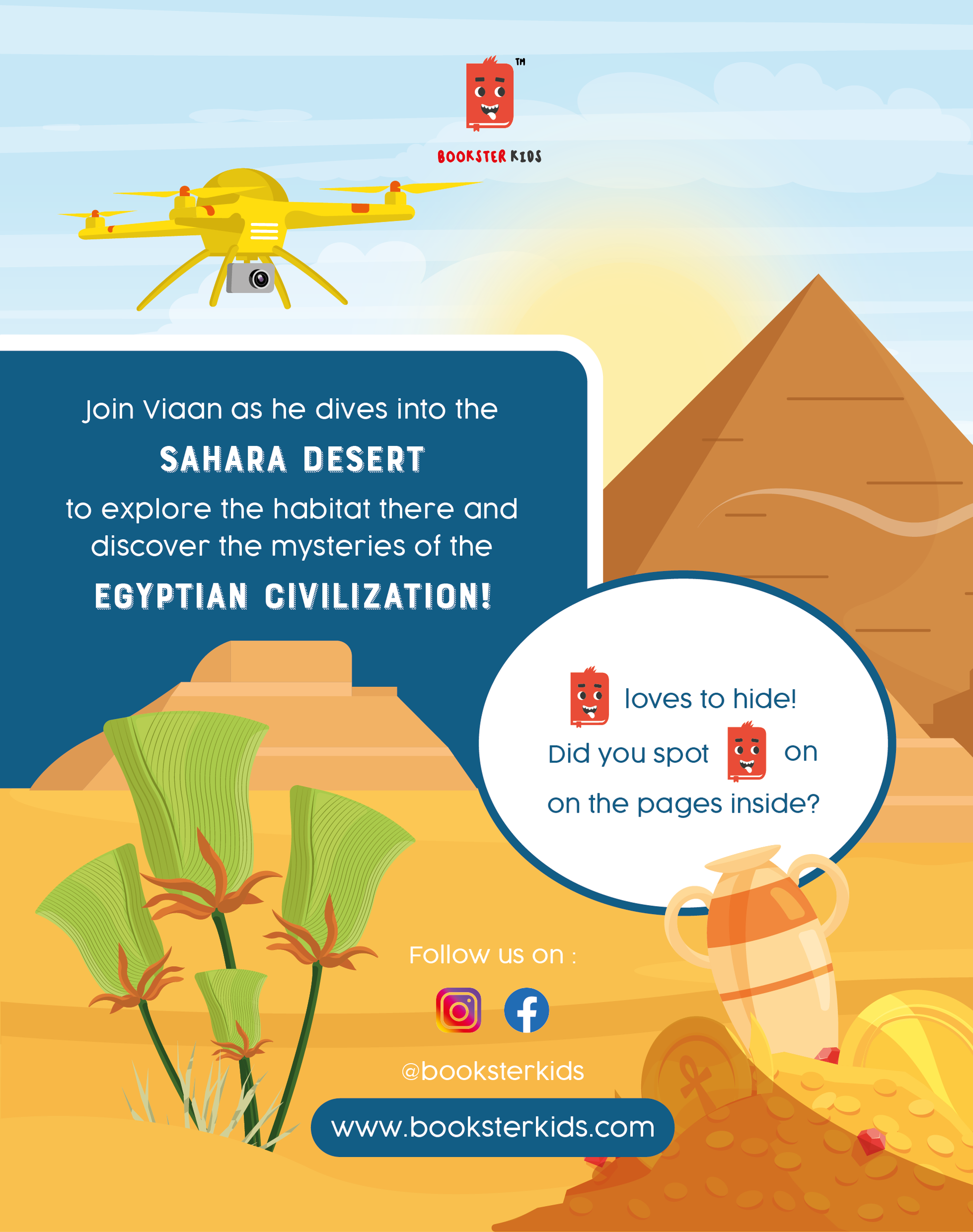 Child’s Desert Discovery- Bookster Kids Explorer Series image 1