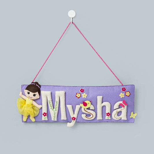 Rectangle Felt Name Bunting
