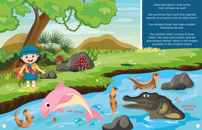 Child’s Rainforest Rappel- Bookster Kids Explorer Series image 4