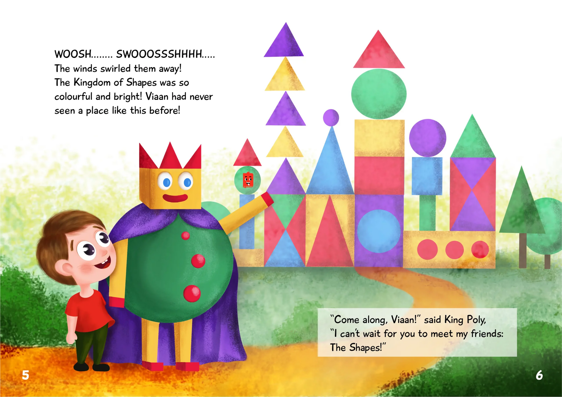 Child in the Kingdom of Shapes image 4