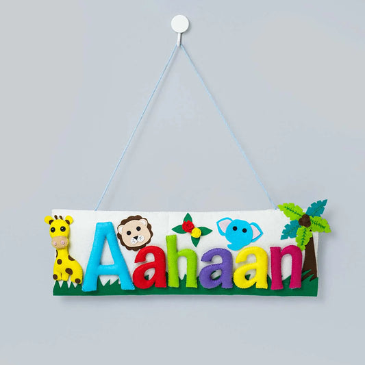 Rectangle Felt Name Bunting